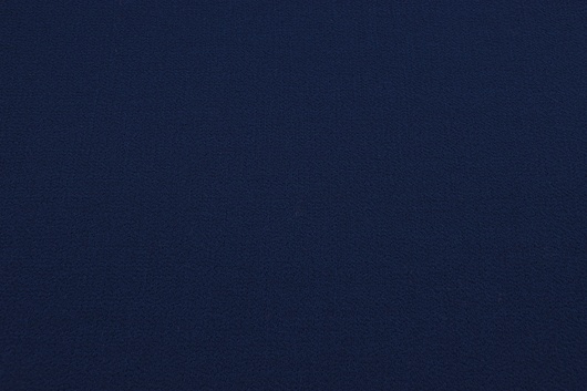 Wolle Double Crêpe Schwere Qualität Marineblau