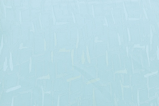 Jacquard gemustert hellblaugrundig
