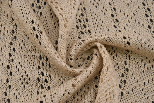 Spitze Baumwolle Beige