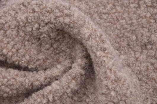Bouclé-Strick 80%Merinowolle/20% Baumwolle aus kbA